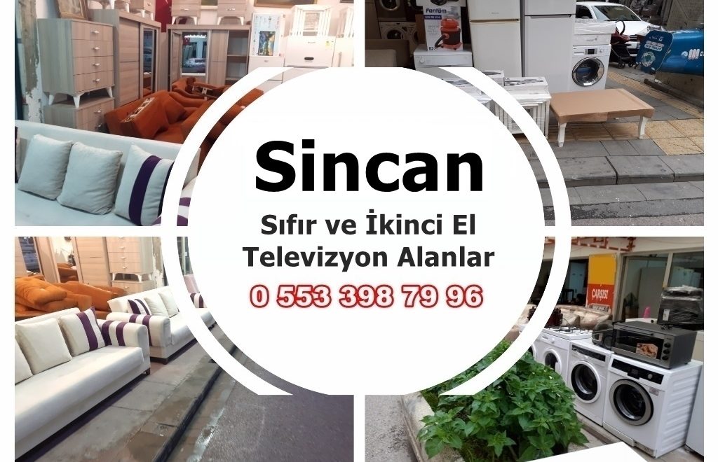 Sincan Sıfır ve İkinci El Televizyon Alanlar