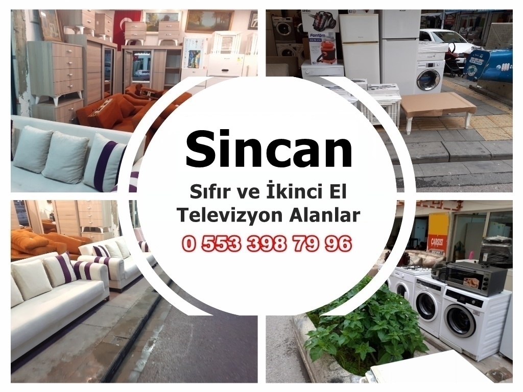 Sincan Sıfır ve İkinci El Televizyon Alanlar